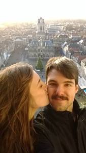 Church hiking in December!